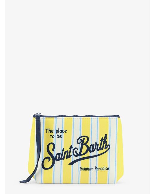 Mc2 Saint Barth Yellow Clutch Aline
