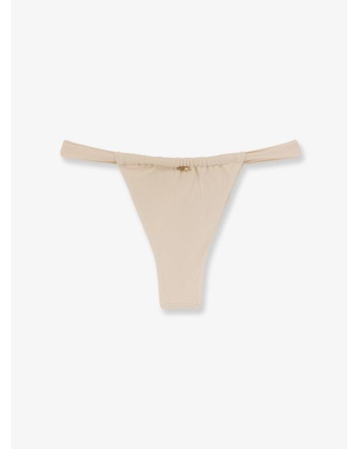 PATBO White Lycra Bikini Bottoms