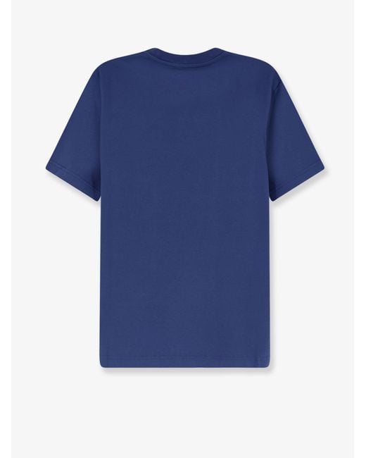 Autry Blue Cotton T-Shirt for men