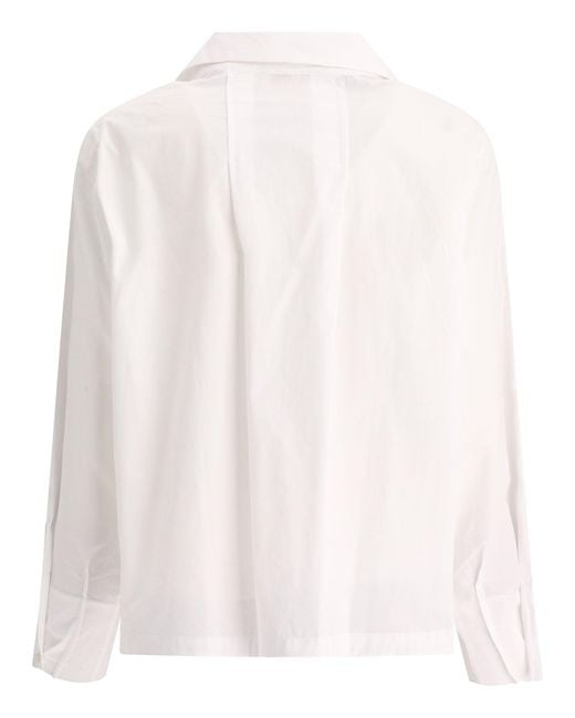 Ines De La Fressange Paris White "Noa" Shirt