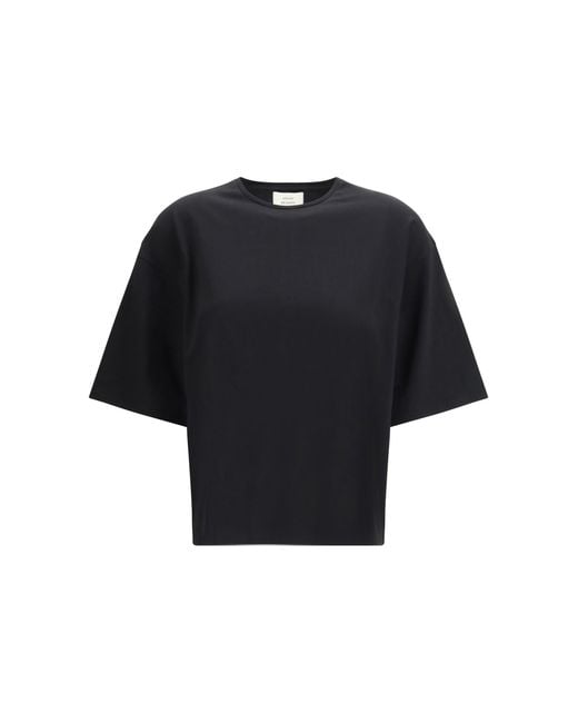 Loulou de Saison Black T-Shirt 100% Cotton