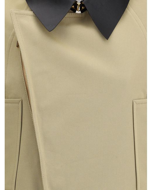Givenchy Natural Cropped Caban Coat