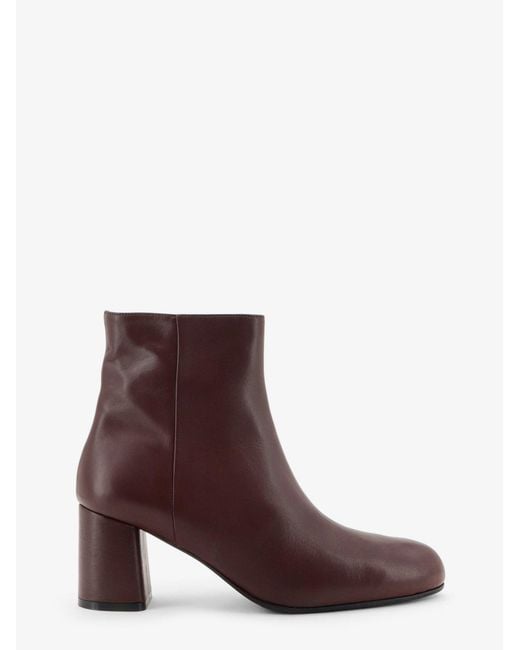 Atp Atelier Purple Leaher Boots