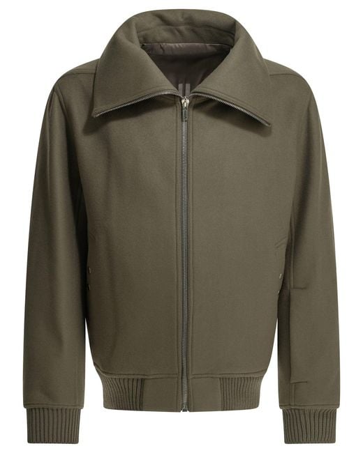 Rick Owens Green "Draculaflight" Bomber for men
