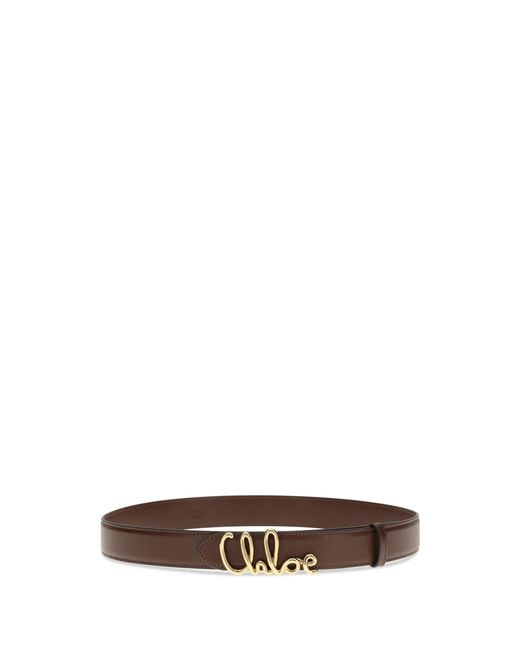 Chloé Brown Belts