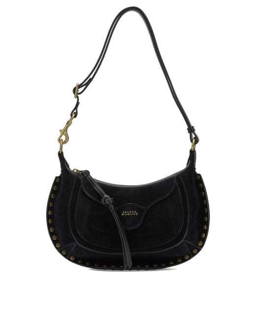 Isabel Marant Black "Moon Pocket" Small Shoulder Bag