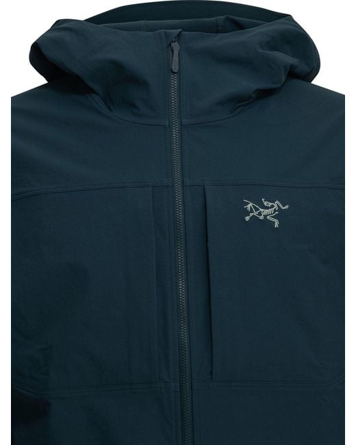Arc'teryx Blue "Gamma" Technical Jacket for men
