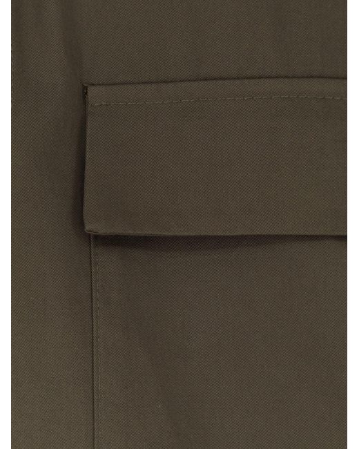 Hevò Green Specchiolla Cotton Shirt for men