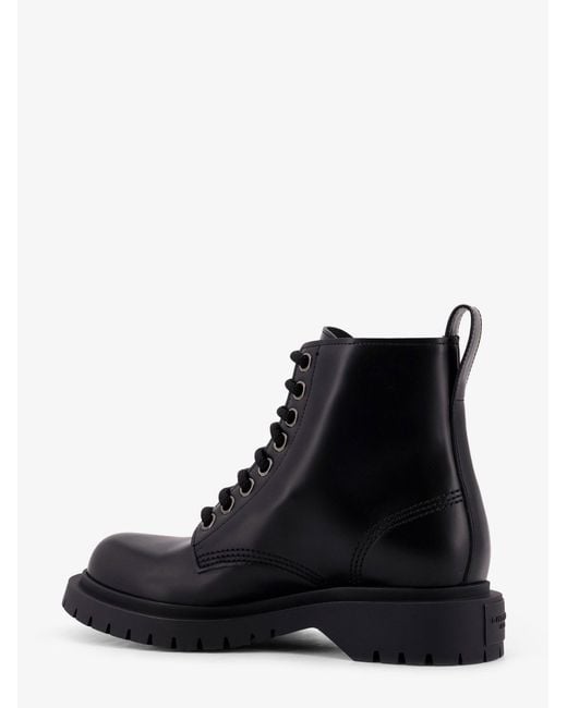 Givenchy Black Leather Ankle Boots