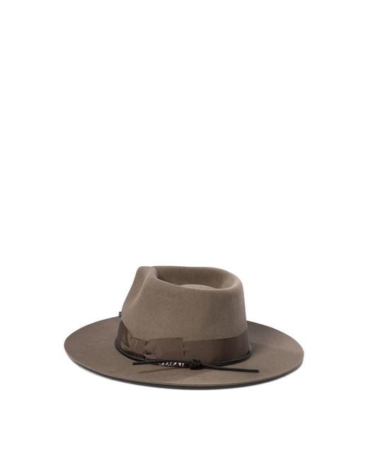 SUPERDUPER Brown Grateful Mend Hats for men