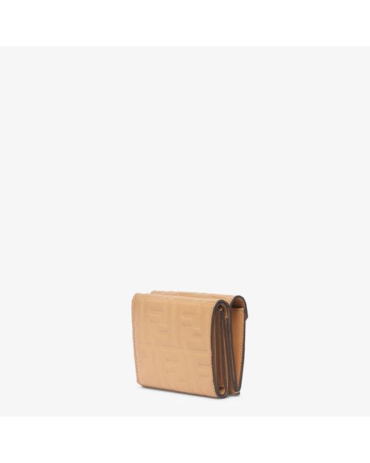 Fendi Natural "Ff Diamonds" Wallet