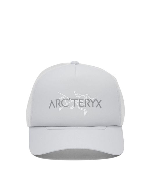 Arc'teryx Gray Brid Word Trucker Hat for men