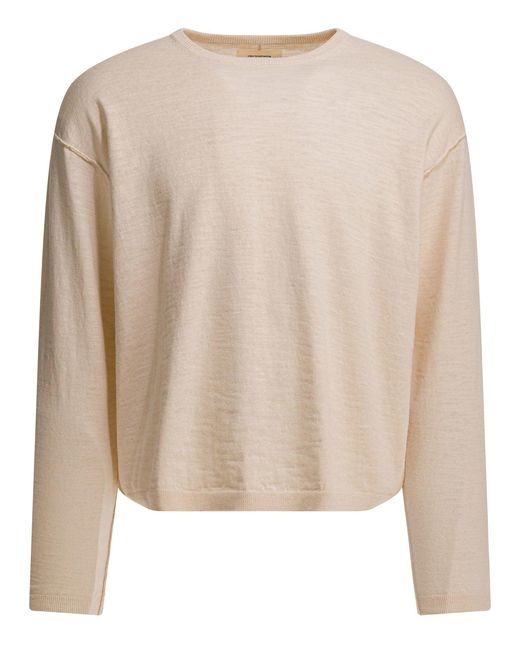 Men's Natural Companion Knitwear White
