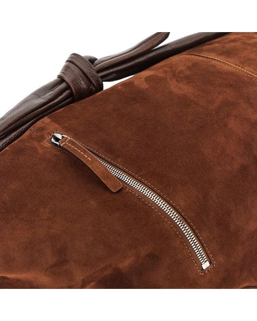 AUTENTICA 504 Brown Leather Large 'Adara' Bag