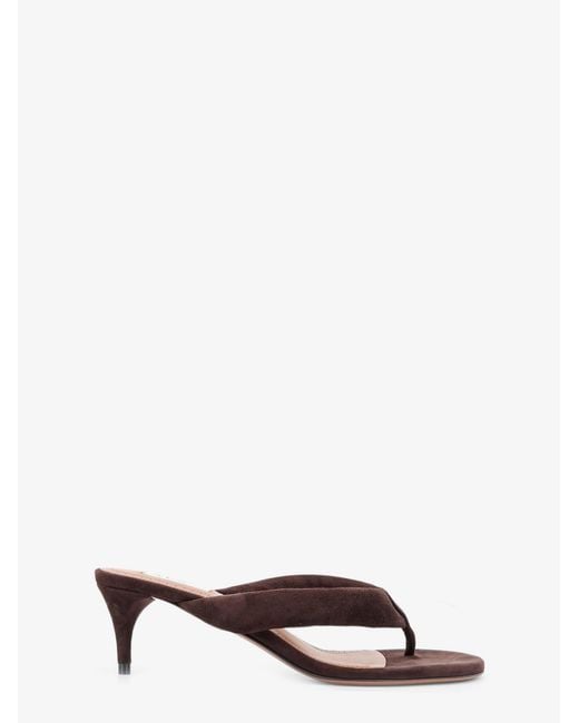 Alaïa Multicolor Suede Heeled Sandals