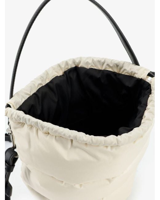 Moncler Natural Caradoc Water-Repellent Bucket Bag