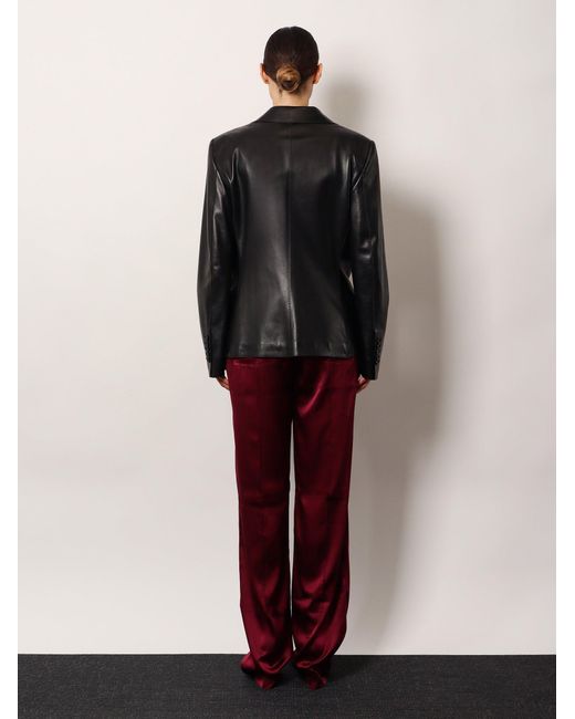 Tom Ford Black Leather Blazer