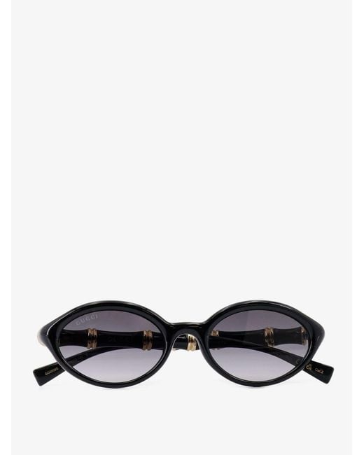 Gucci Black Acetate Sunglasses