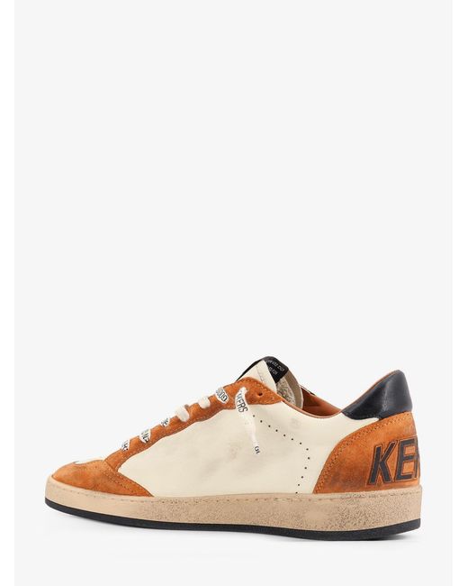 Golden Goose Deluxe Brand Brown Deluxe Brand Ballstar Sneakers for men