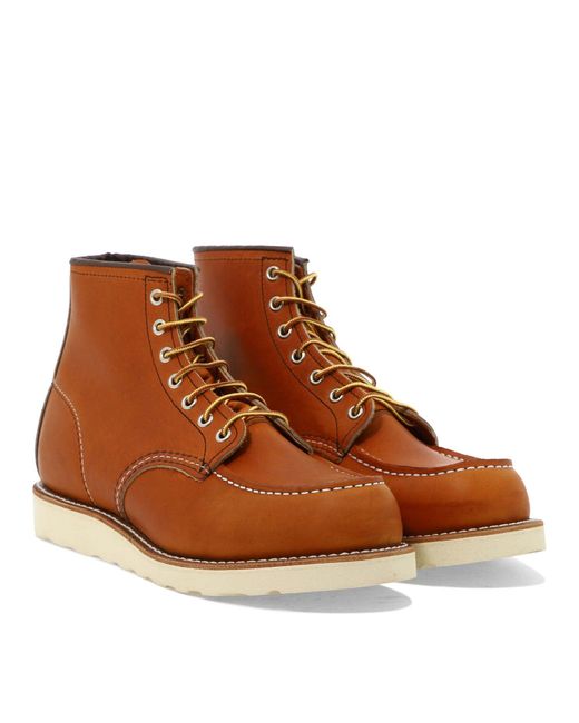 Red Wing Brown Wing Shoes Boots for men