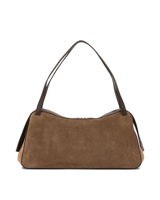 Jil Sander Brown Shoulder Bags