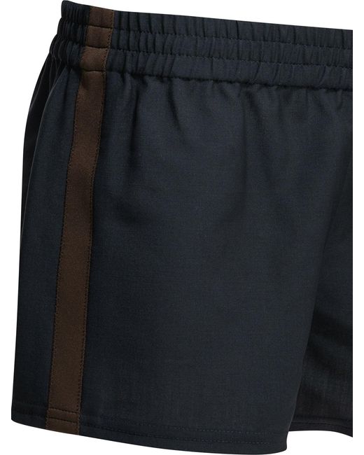 Miu Miu Black Formal Shorts