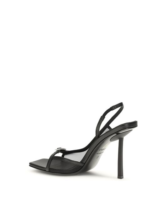 Le Silla White Sandals Vittoria Mesh