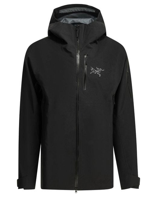 Arc'teryx Black "Sabre Sv" Technical Jacket for men