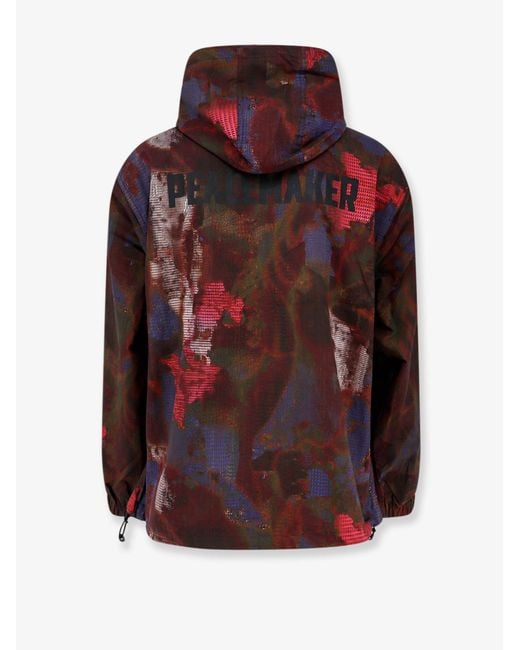 Oamc Peacemaker Red Jacket Cotton for men