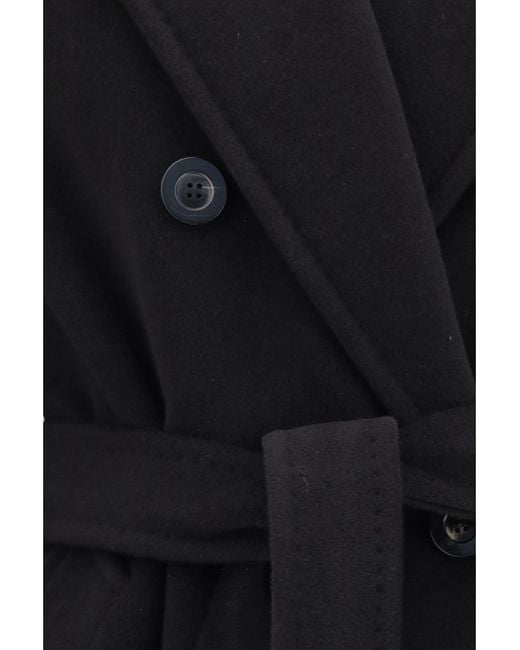 Max Mara Black 101801 Madame Coat