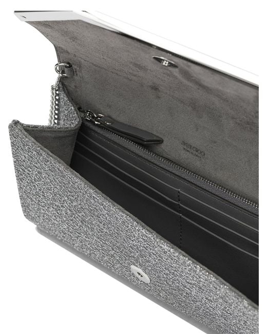 Jimmy Choo Gray "Emmie" Clutch