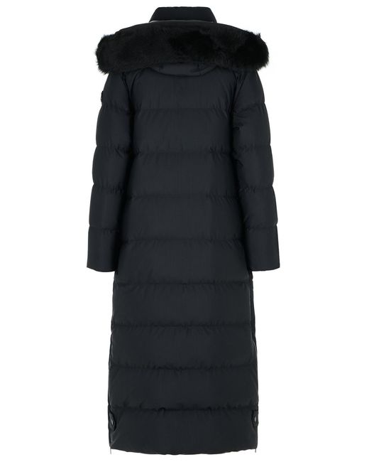 Moose Knuckles Black 'Chelia' Polyamide Blend Parka