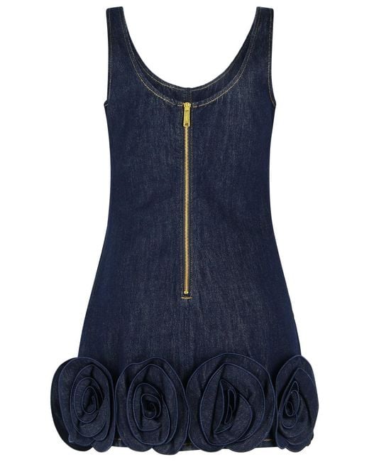 Self-Portrait Blue Self Portrait Denim Dress