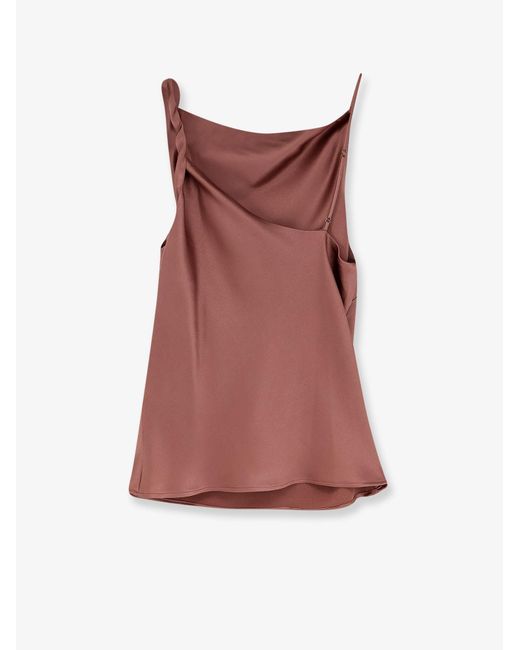 Alysi Red Top Satin
