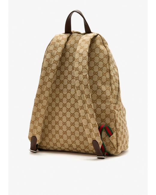 Gucci Natural Gg Backpack for men