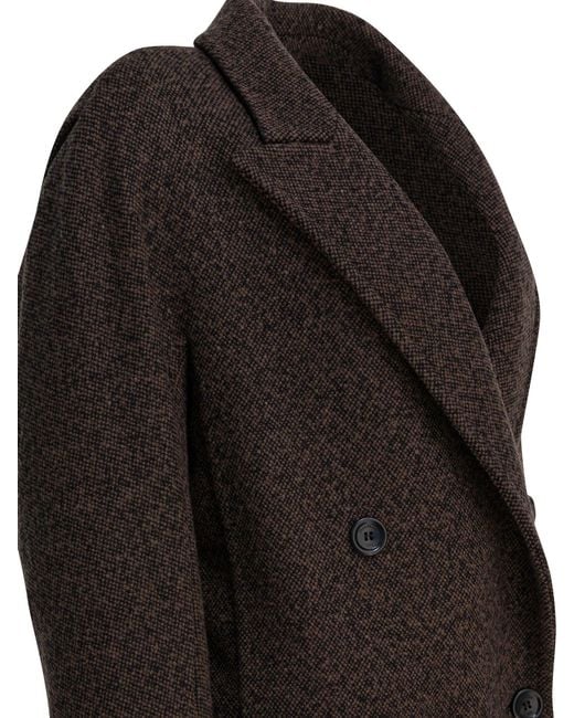 Max Mara Black Wool Cashmere Coat