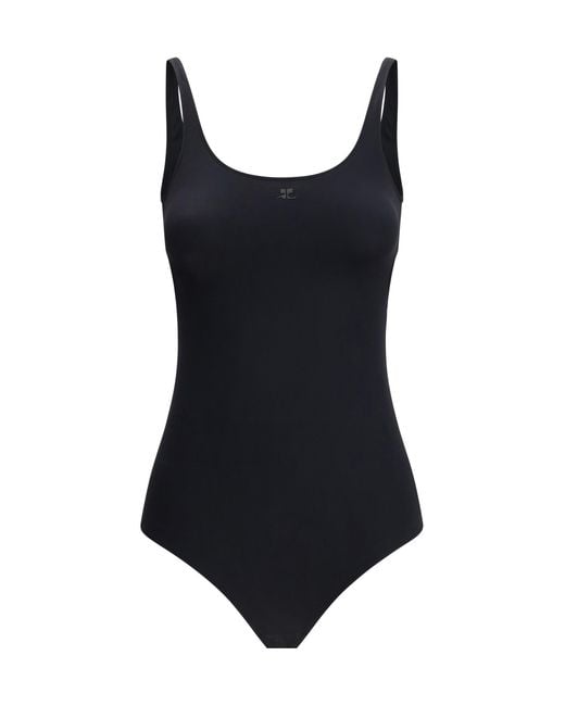 Courreges Black One-Piece Swimsuit