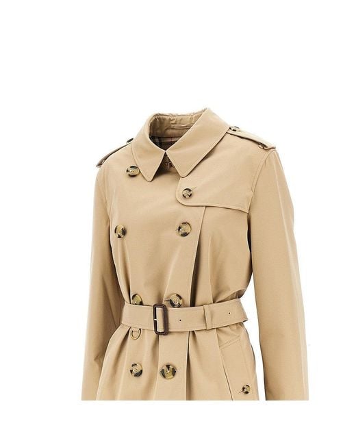 Burberry Natural Long 'Kensington' Trench Coat