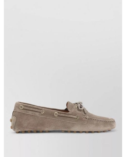 Tod's Brown "Gommino" Loafers