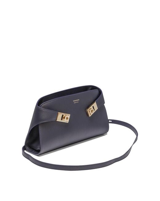 Ferragamo Blue Shoulderbags