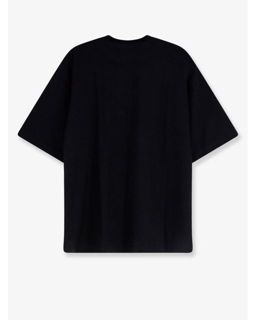 Aspesi Black Cotton T-Shirt for men