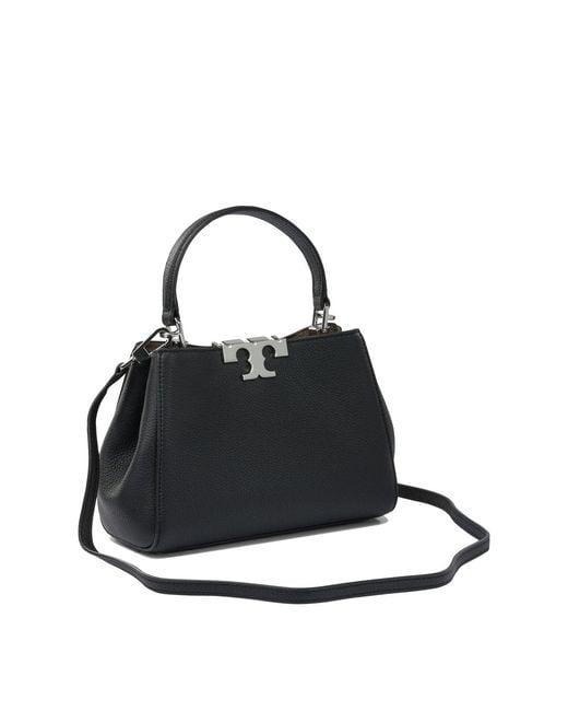 Tory Burch Black Eleanor Mini Leather Handbag