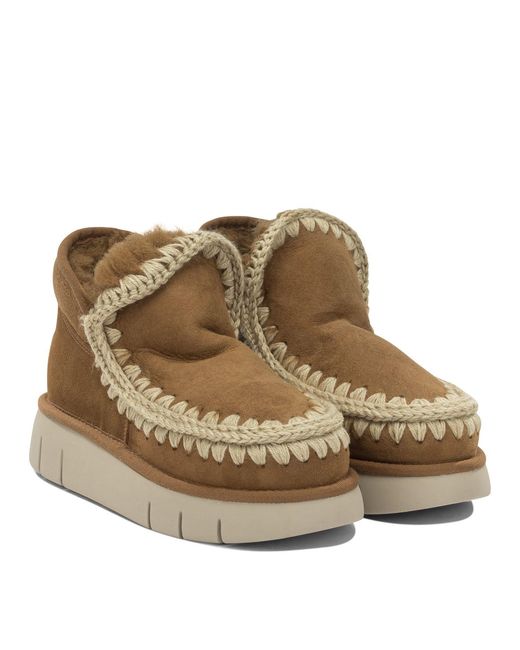 Mou Brown Boots