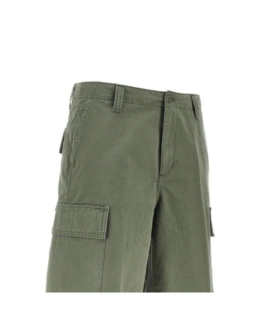 Carhartt Green 'Kade' Cargo Shorts for men