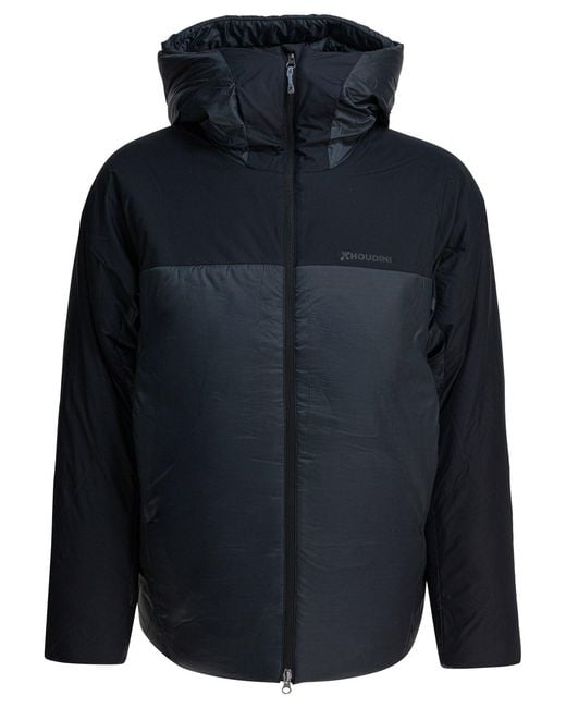 Houdini Sportswear Blue Dunfri Jackets And Coats for men