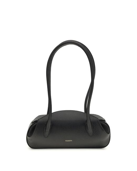Women's Black Oyster Mini Shoulder Bag