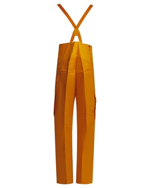 Arc'teryx Orange Rush Bib Technical Pants for men