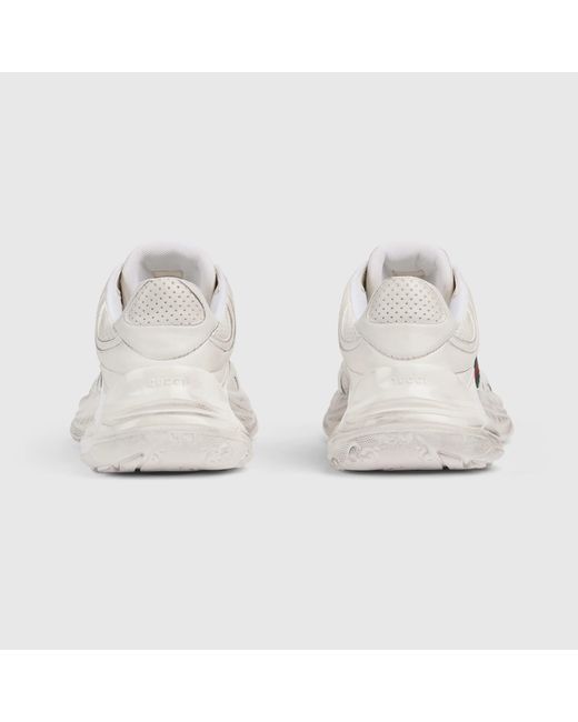 Gucci White 2.0" Sneakers for men
