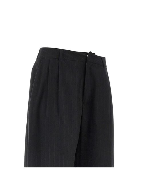 THESTROY Black Wide-Leg 'Inno' Pants for men