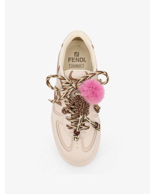 Fendi Natural Sneakers